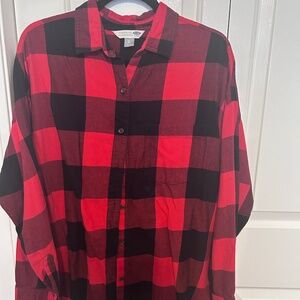 Old Navy Buffalo Check Flannel sz XL